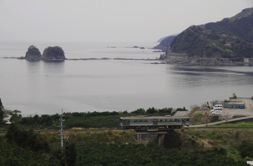 土佐新荘駅～安和駅　4751D　窪川行き