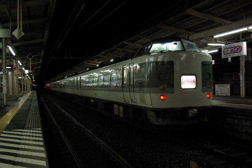 塩尻駅停車��　快速ムーンライト信州８１号　クハ１８３－１５２８