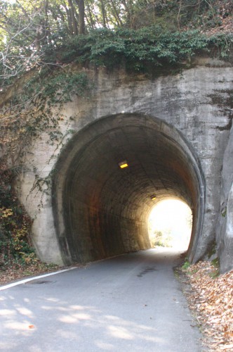 道路として使われているトンネル