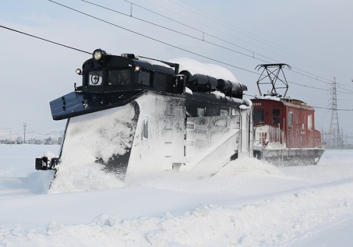 冬、弘南鉄道ラッセル出動/２０１３．２．２/Posted　by　893-2