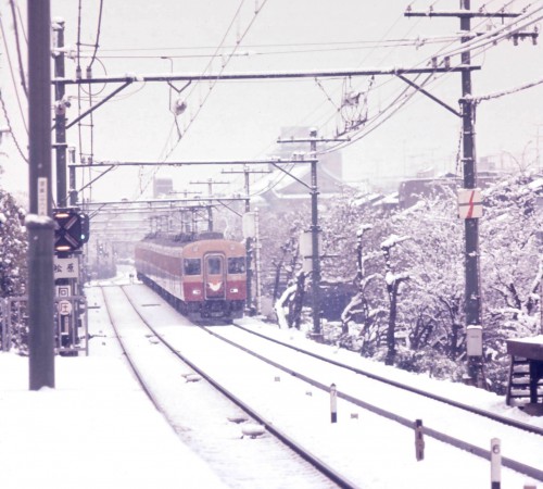 京阪雪景色２