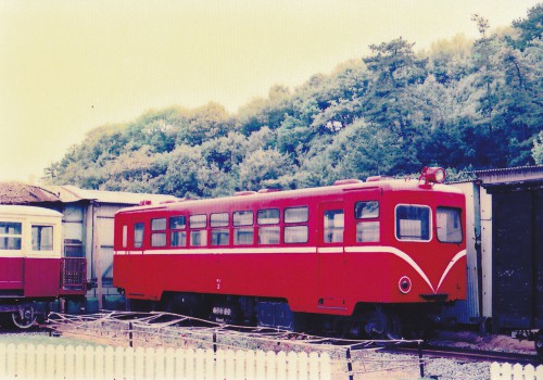 廃線の井傘鉄道から入選したものらしい