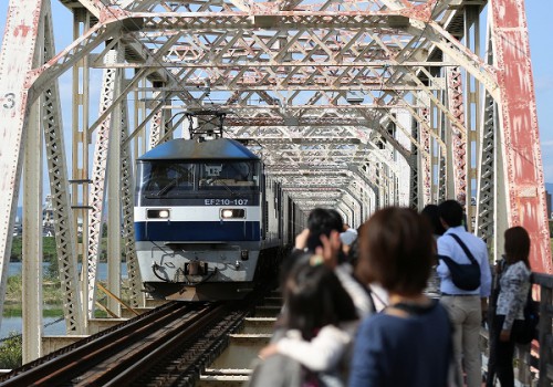 まもなく閉鎖赤川仮橋/２０１３．１０．２４/Posted by 893-2