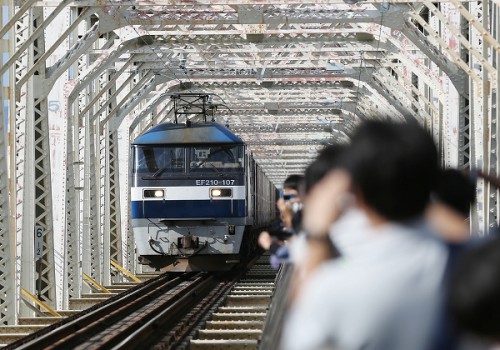 まもなく閉鎖赤川仮橋/２０１３．１０．２４/Posted by 893-2