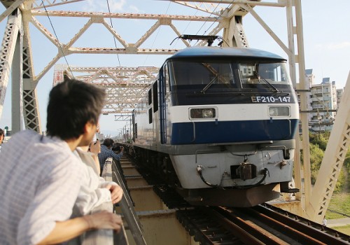 まもなく閉鎖赤川仮橋/２０１３．１０．２４/Posted by 893-2