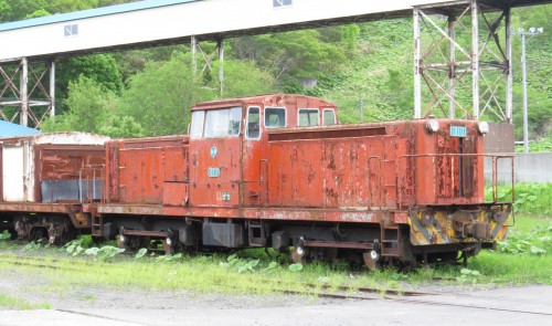 廃車、除籍されているロッド式のD101　