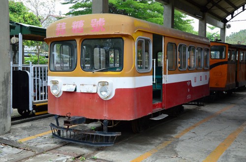 蒜頭糖廠の巡導車