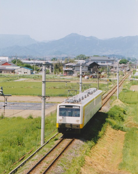 クモハ1001+クモハ1201　高崎行20列車　　上州福島-上州新屋間