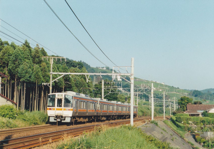 この311系4連は短編成のため、磐田あたりの折り返しなのかもしれない。