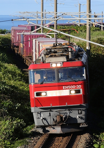 津軽海峡線から引退するEH500/２０１６．０１．１０/Posted　by　893-2