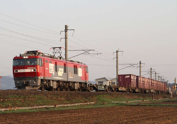 津軽海峡線から引退するEH500/２０１６．０１．１０/Posted　by　893-2