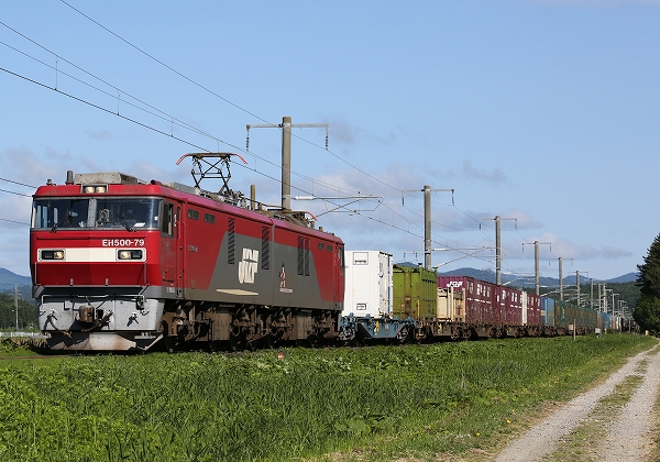 津軽海峡線から引退するEH500/２０１６．０１．１０/Posted　by　893-2