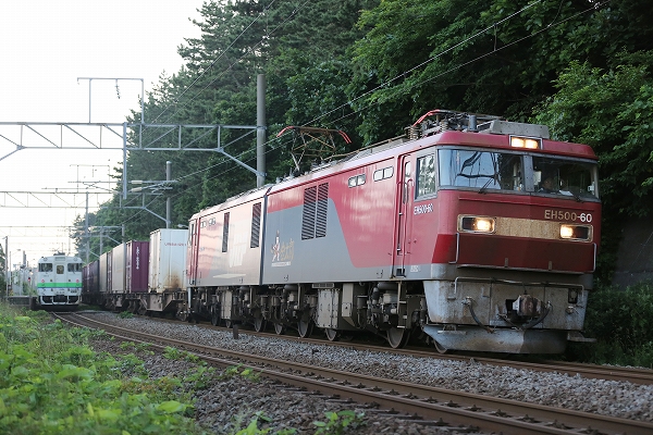 津軽海峡線から引退するEH500/２０１６．０１．１０/Posted　by　893-2