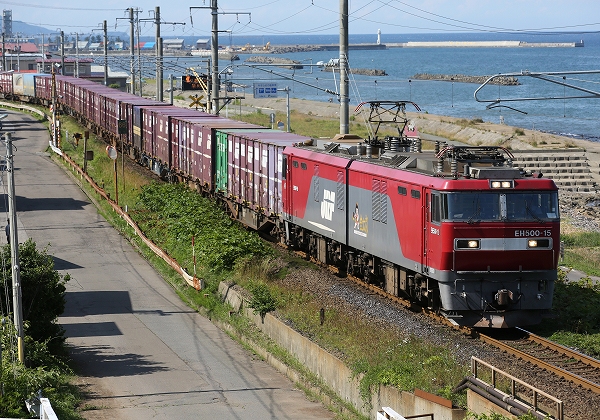 津軽海峡線から引退するEH500/２０１６．０１．１０/Posted　by　893-2