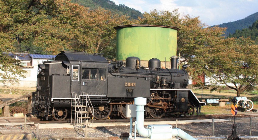 平成25年10月29日　若桜駅にてC12167