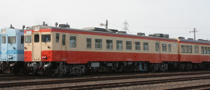 キハ37103　平成28年2月6日　倉敷貨物ターミナル駅（機関区）にて