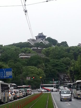 20150605　通り町からお城を望む