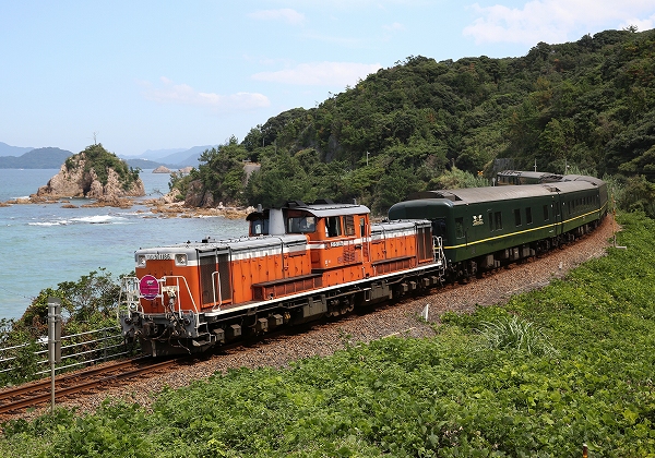 特別なトワイライトエクスプレスin山陰本線/2016.06.11/Posted　by　893-2