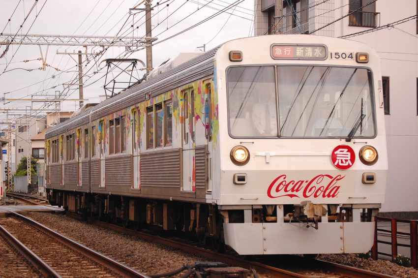 花形運用である、平日朝の急行に充当される1005F(2011年10月)