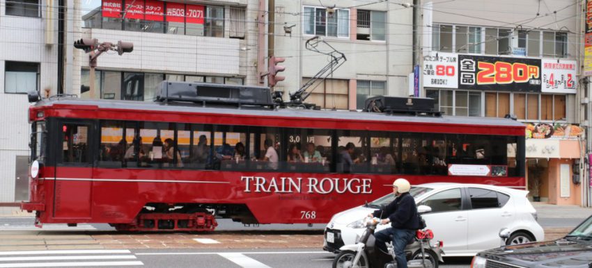 12：35　横川を発車したワイン電車