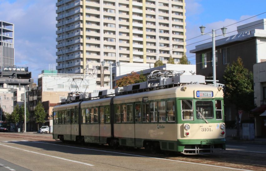 3系統　西広島行きになって折り返してゆく3101号