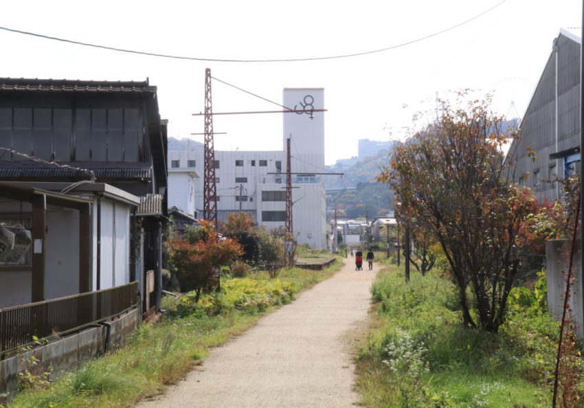 赤碕駅跡付近