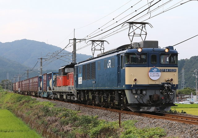 がんばろう岡山・広島　迂回貨物運行開始/2018.08.31/Posted by　893-2