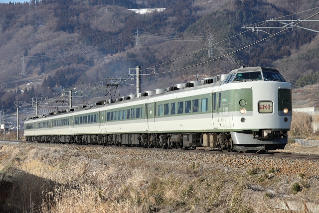 最後の１８９系定期列車おはようライナー/2019.3.10/Posted by　893-2