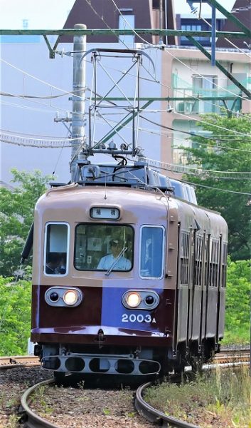 筑豊電気鉄道２０００形西鉄マルーン色/2019.07.01/Posted by　893-2