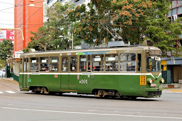 惜別札幌市電M101/2021.10.18/Posted by 893-2