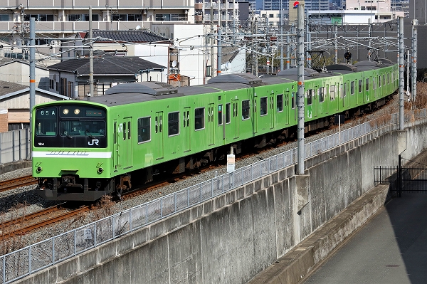 運用終了おおさか東線201系2/2022.3.26/Posted by 893-2